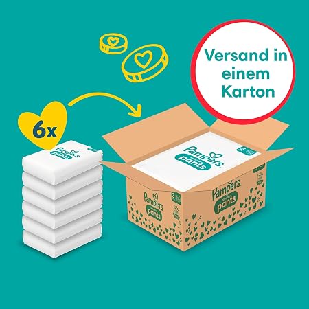 Pampers Nappies Pants Size 3 (6-11 kg)Baby-Dry – Bild 2