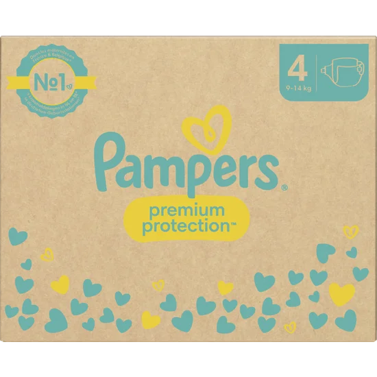 Premium Protection Windeln Gr. 4 Maxi (9-14 kg) Monatsbox 174 Stück – Bild 2